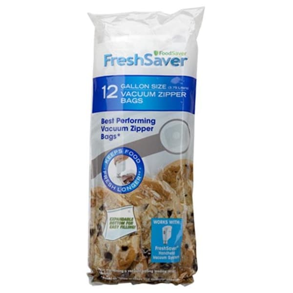 Foodsaver FSFRBZ0316-P00 Gallon Bag FoodSaver - 12 Count 198050 - main